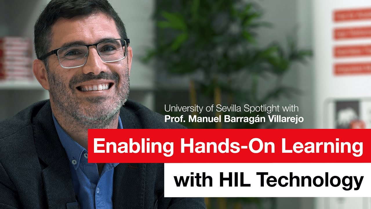 Enabling Hands-On Learning with HIL Technology | Interview with Prof. Manuel Barragán Villarejo