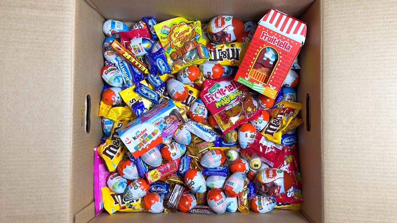 NEW CANDY BOX - A lot of candy lots of Candy - ASMR