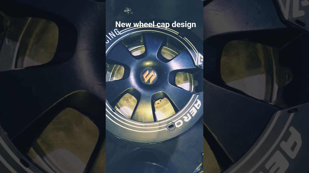 new wheel 🛞 cap design for ecco car 