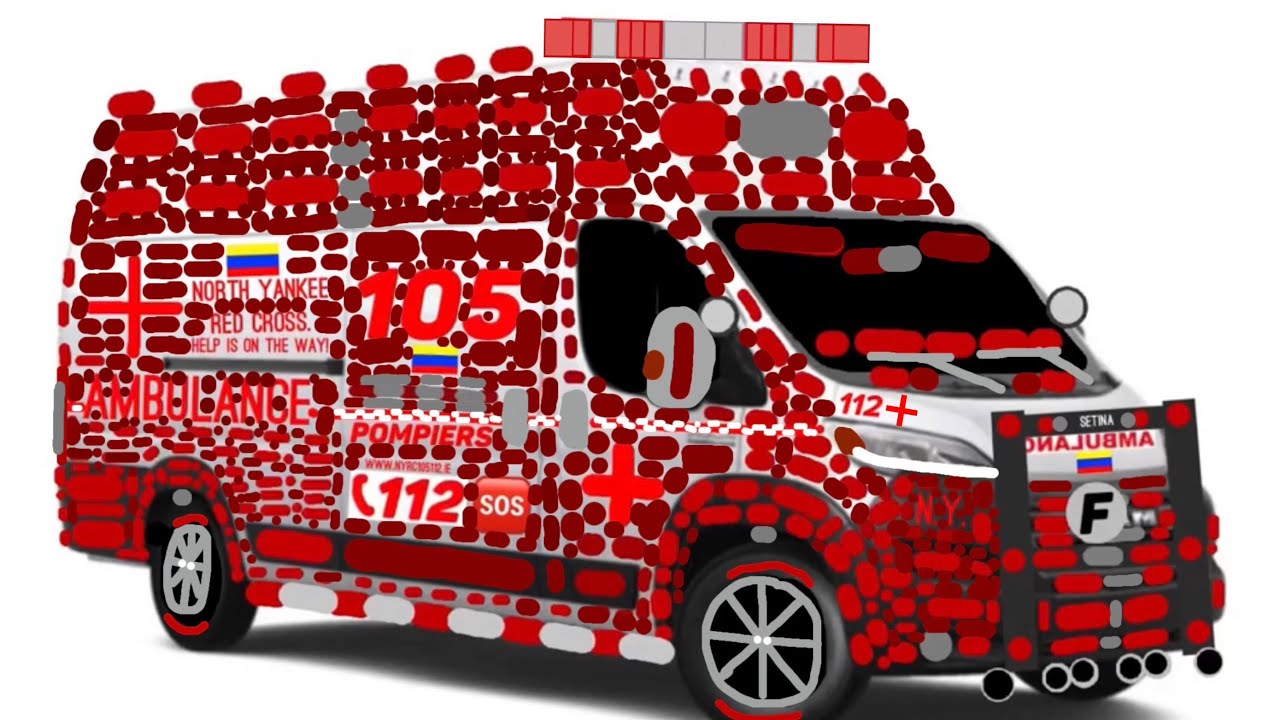 BRAND NEW 2024 RAM PROMASTER 13’ CARGO VAN AMBULANCE FOR NORTH YANKEE RED CROSS 112/105. 🇨🇴