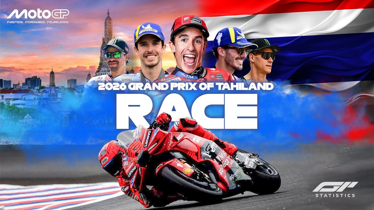 LIVE | MotoGP - 2026 Thailand GP | Warm Up | Timing & Commentary