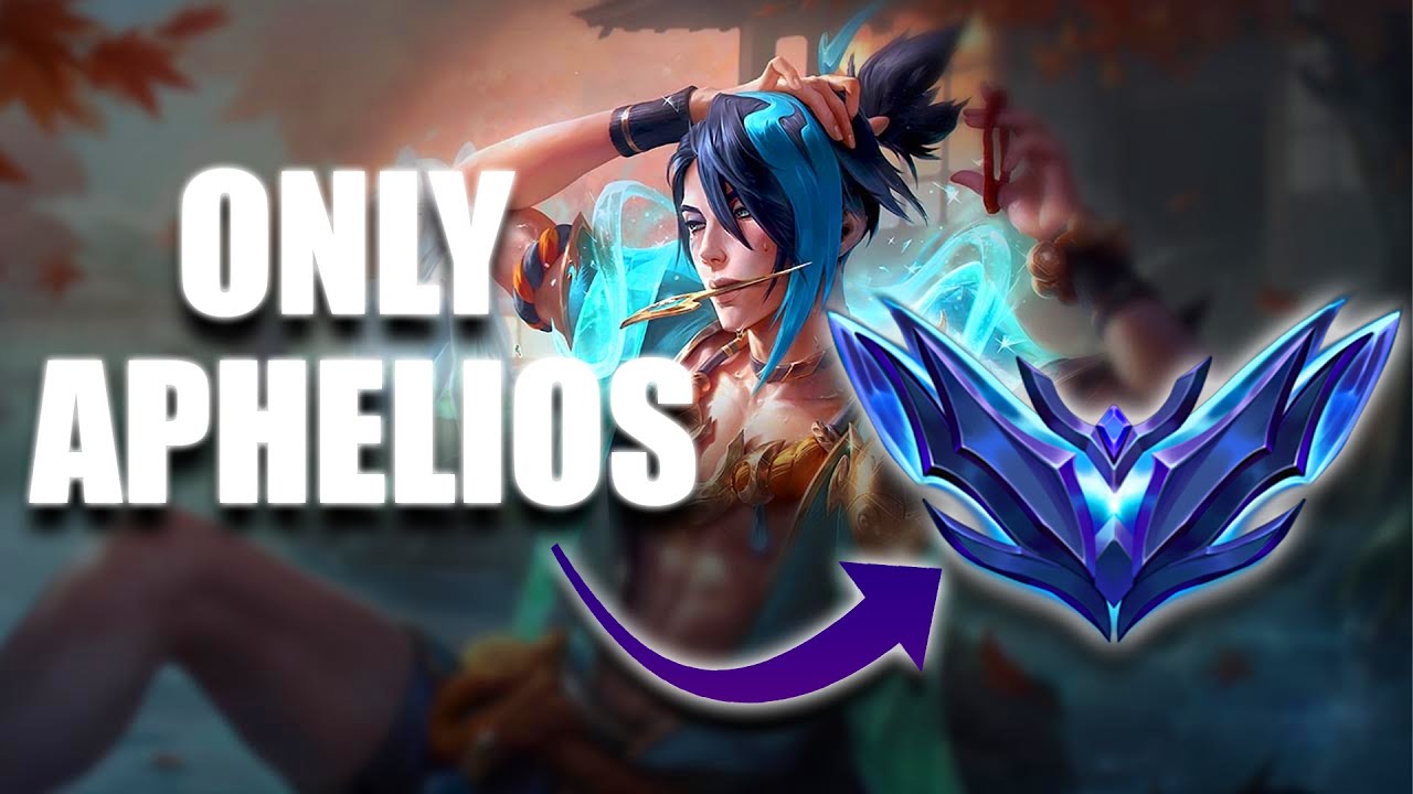 I hit diamond playing ONLY Aphelios