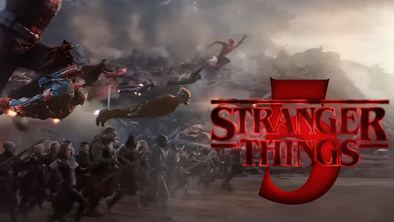 Avengers: Endgame trailer (Stranger Things 5 style)