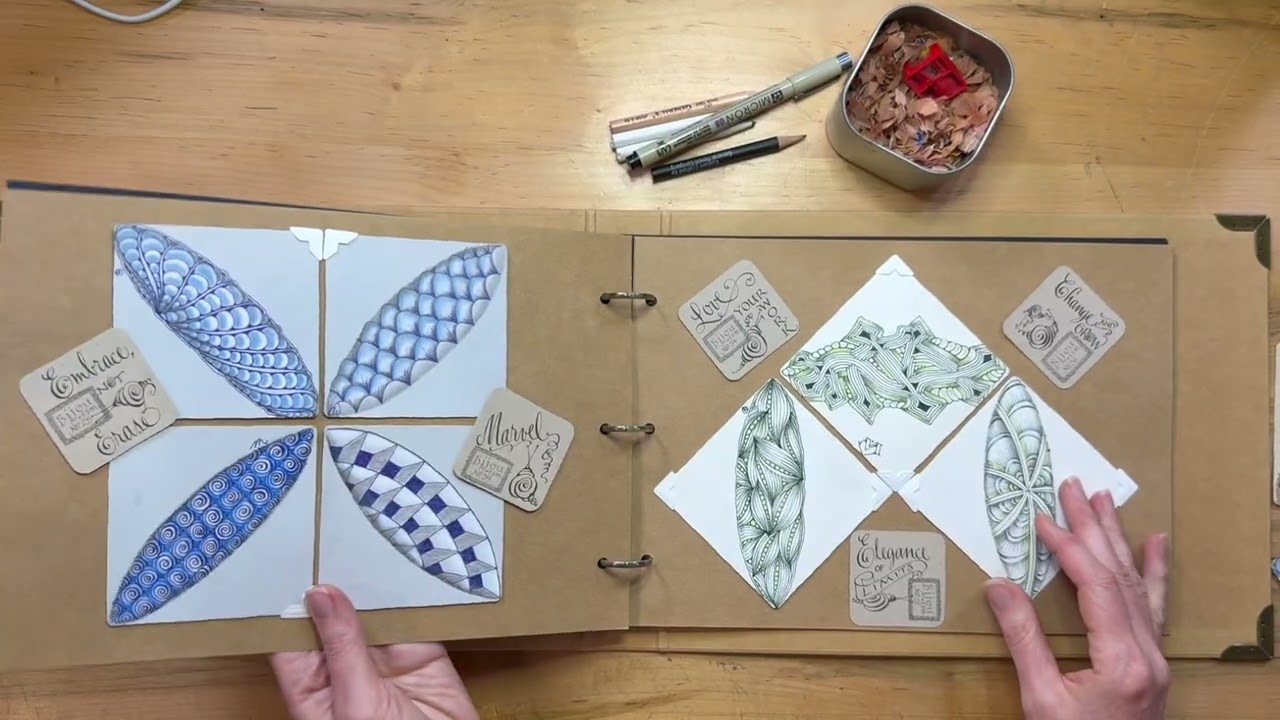 Bijou Be Well 2025 Wrap-Up with the Zentangle Tile Tome