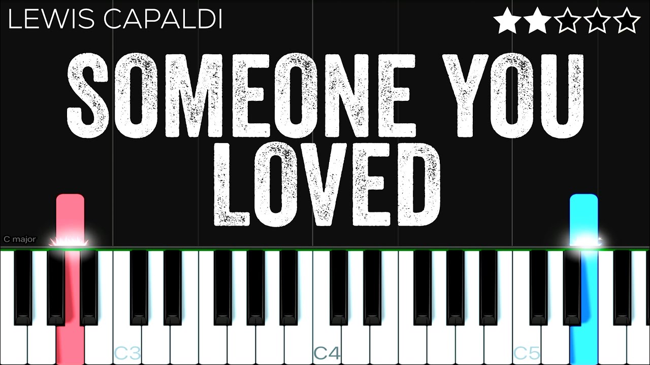 Lewis Capaldi - Someone You Loved | EASY Piano Tutorial