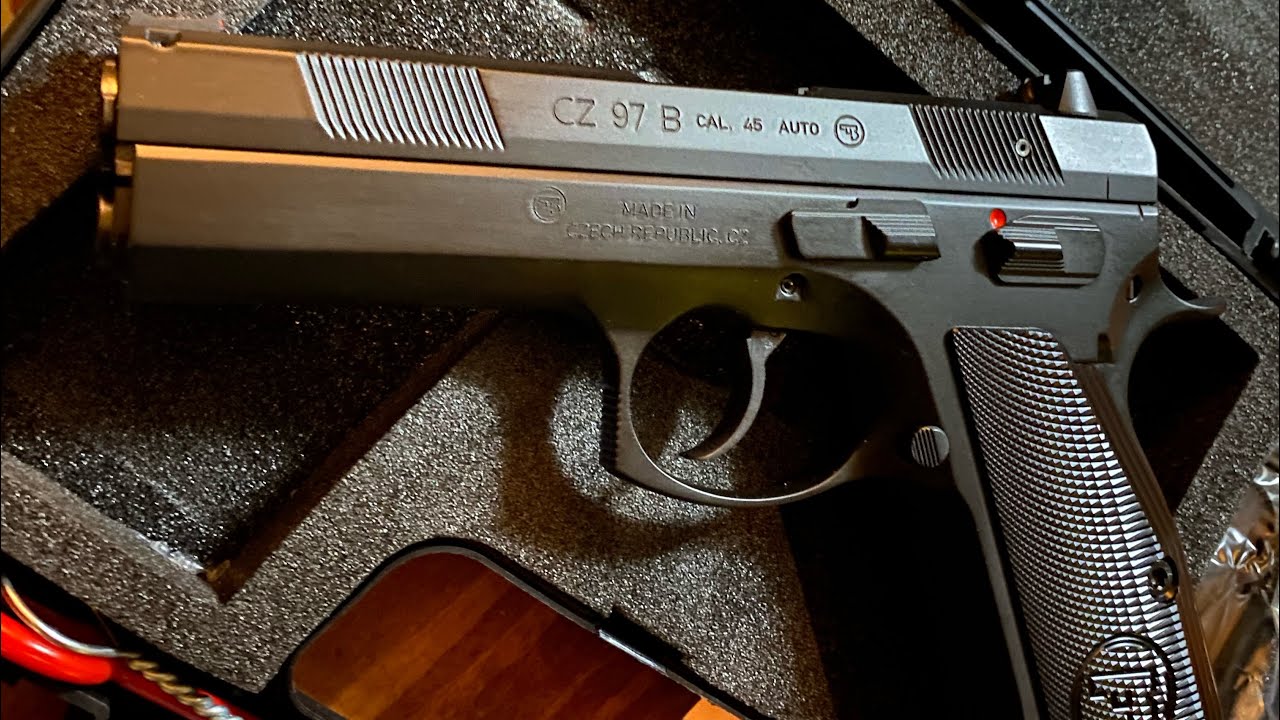 CZ 97 B 45 Auto: Another beautifully made beast by CZ. Watch and see why we like it.