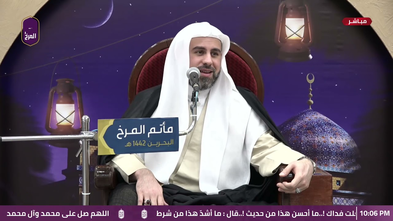 الشيخ محمود الساعي | وفاة ابو طالب ( ع ) | ليلة 7 رمضان 1442هـ