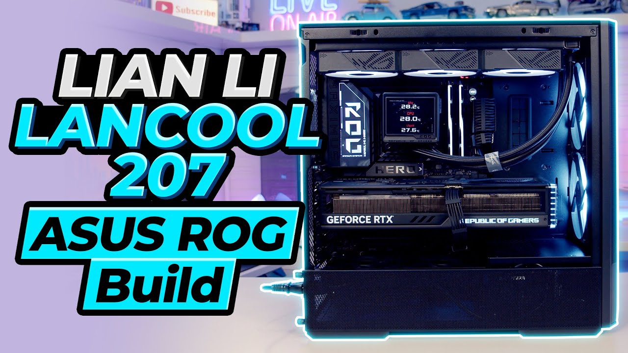 Lian Li Lancool 207 | ASUS ROG Build