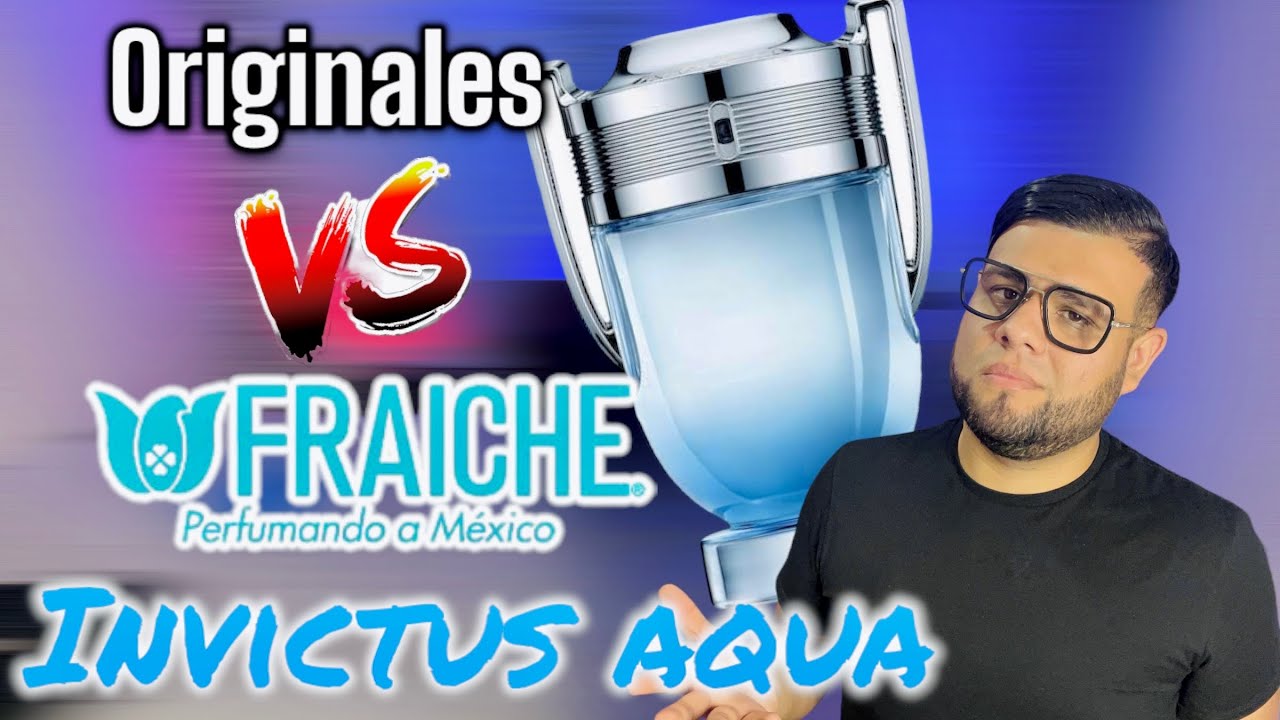 PERFUME FRAICHE vs ORIGINAL INVICTUS AQUA ¿Se parecen?