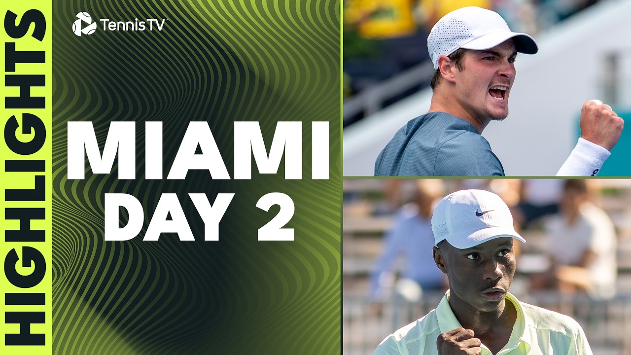 Fonseca Faces Marozsan; Berrettini, Shapovalov & Dimitrov Feature | Miami 2026 Day 2 Highlights