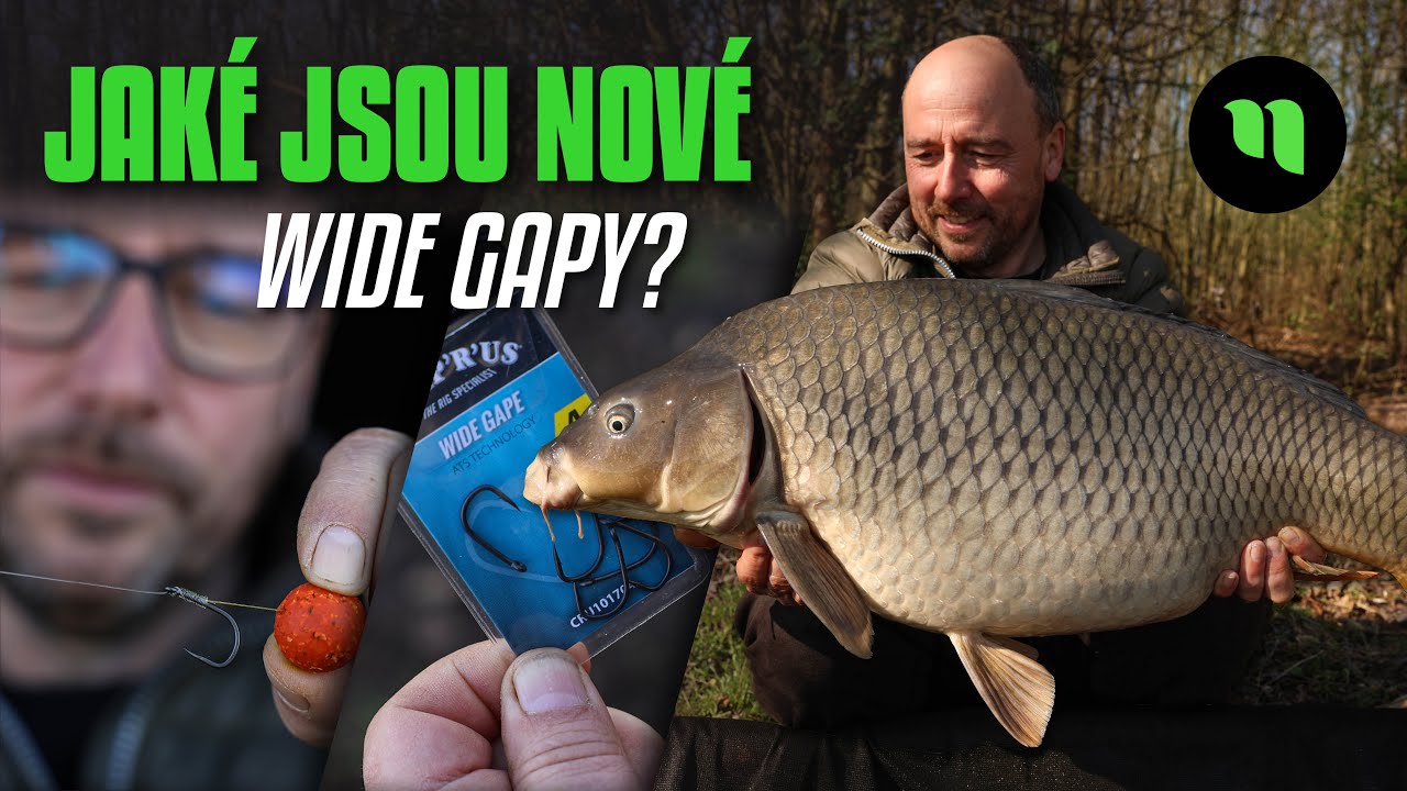 Návod na úspěšnou montáž! | Karel Nikl testuje nové háčky Carp´R´Us Wide Gape | Daleký odhoz
