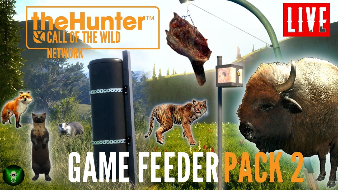 🔴LIVE! Let's Continue to Play with the NEW Feeder DLC! #earlyaccess #theHunterNetwork