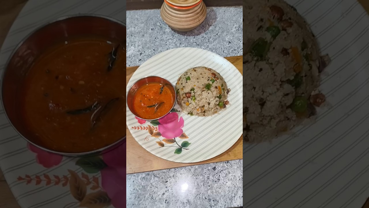 suji upama recipe 🤤 it's cooking time easy and healthy breakfast 
