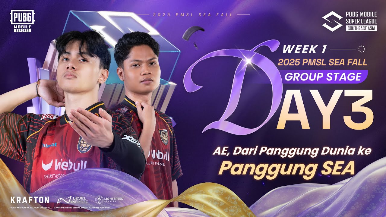 [ID] 2025 PMSL SEA W1D3 | Fall | AE, Dari Panggung Dunia ke Panggung SEA