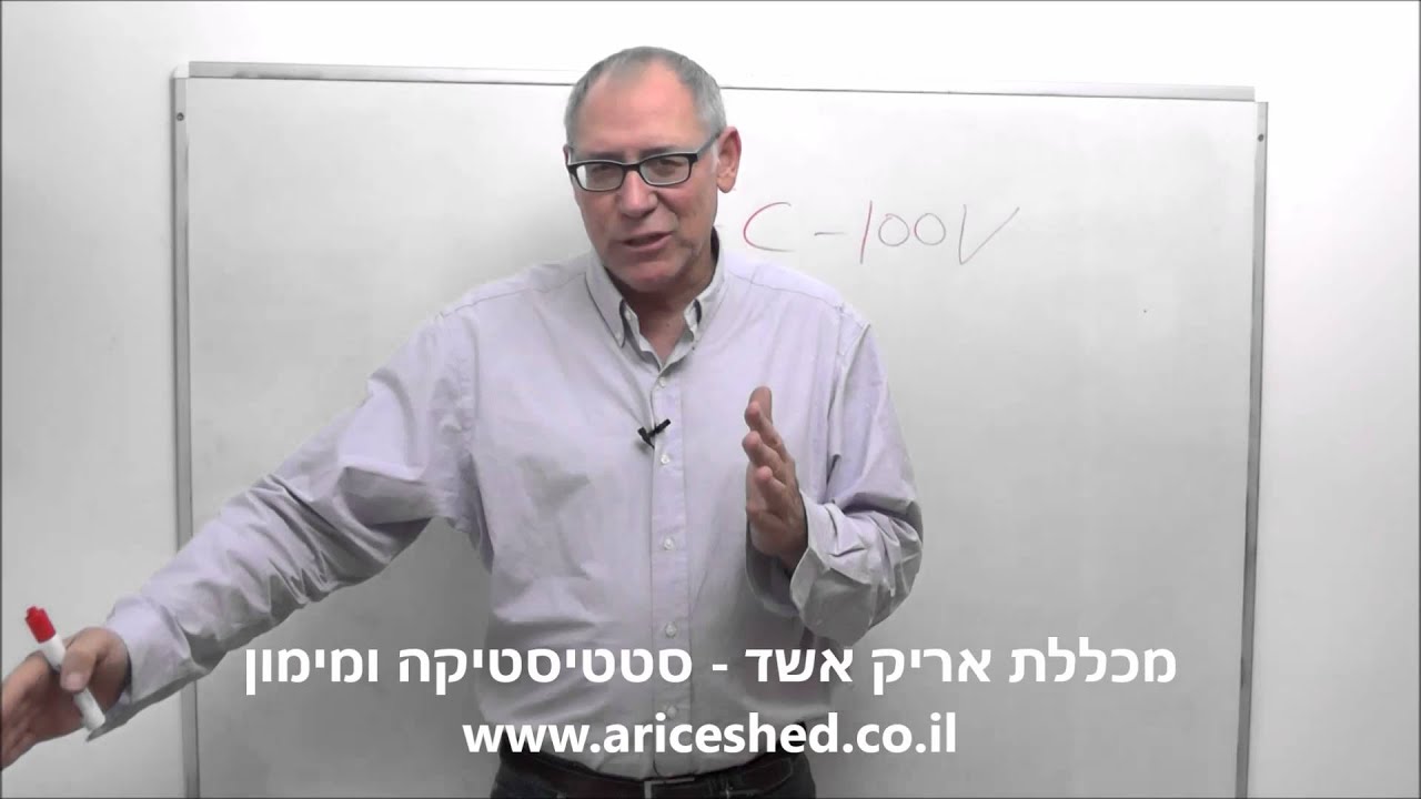 מבוא לקורס סטטיסטיקה ומימון