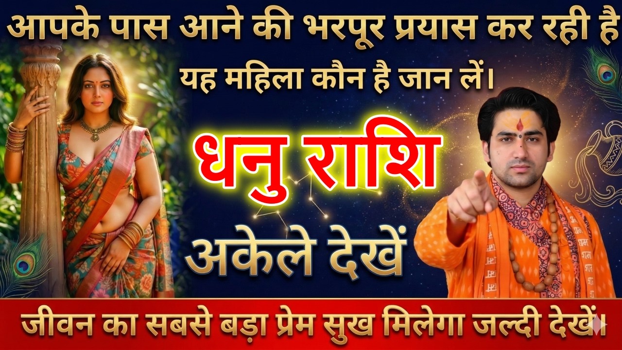 धनु राशि वालों आपके पास आने की भरपूर प्रयास कर रही है यह महिला कौन है जान लों