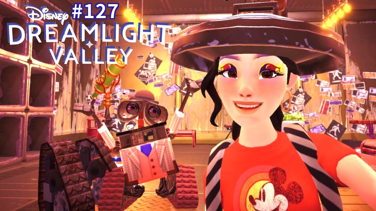 Je m’habille en POUBELLE pour Wall-E 🤣 Habits du dimanche - Disney Dreamlight Valley 127 Let’s play