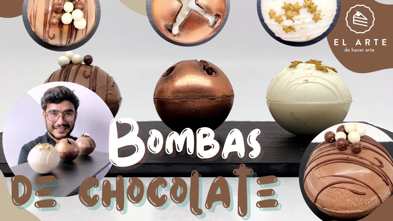 Bombas de chocolate (Hot chocolate bombs)  - El arte de hacer arte