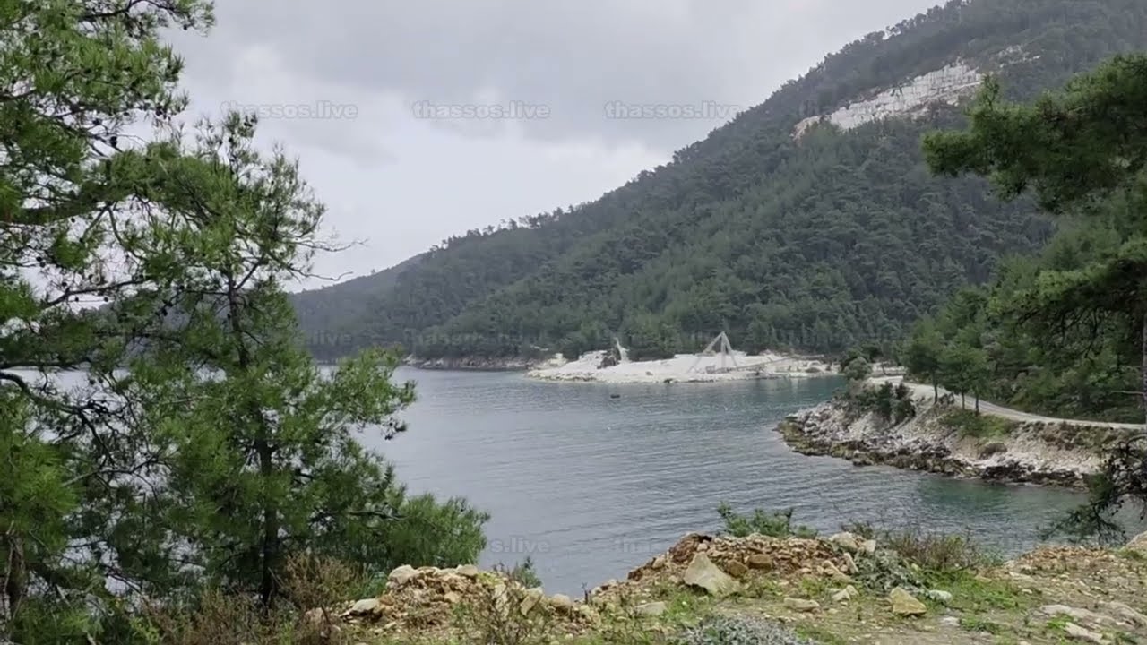 Παραλία Σαλιάρα - Καταστροφές