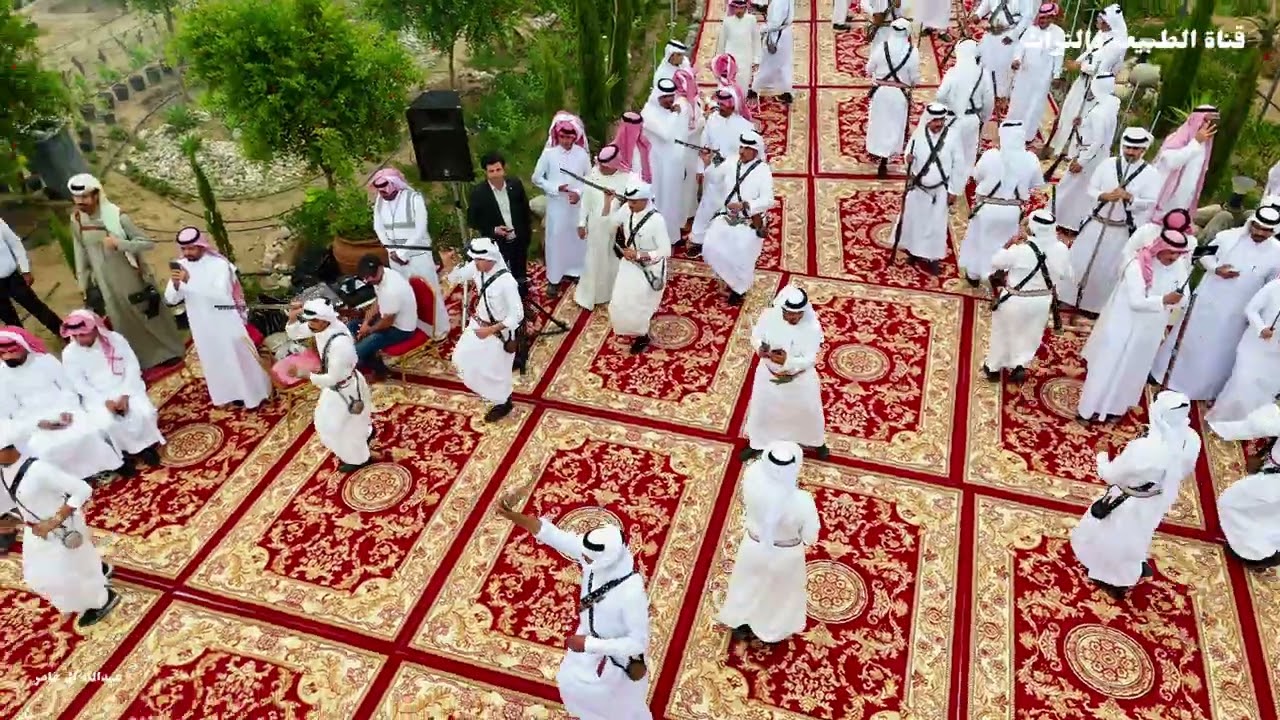 ضيافة رجل الأعمال علي بن سليمان الشهري لهيف بن عبود القحطاني