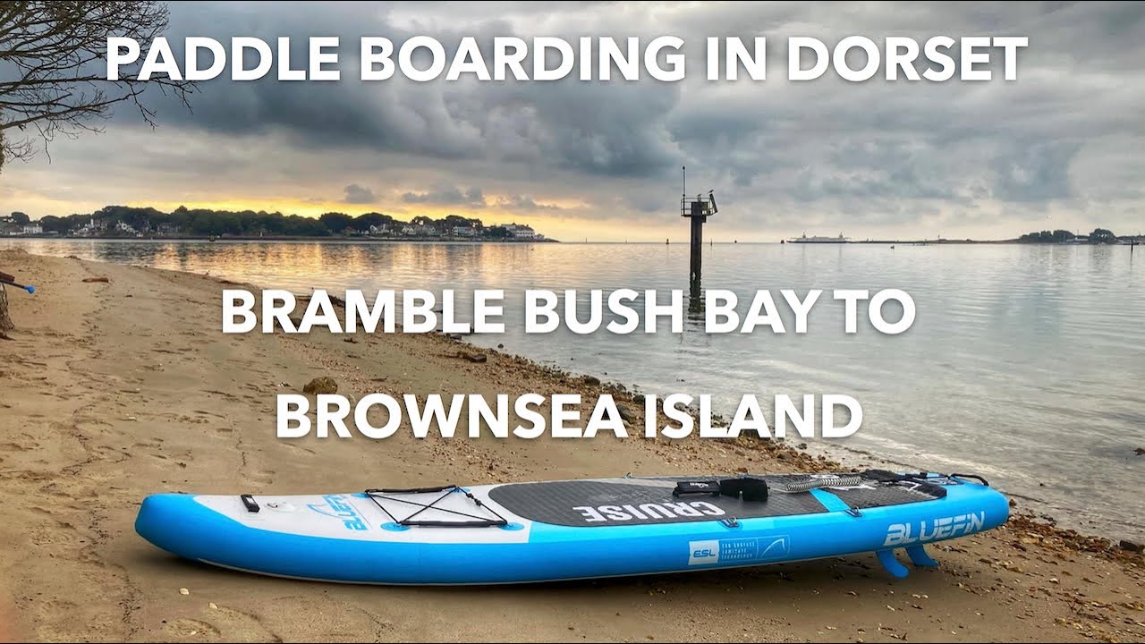 Paddle boarding Dorset: Bramble Bush Bay to Brownsea Island