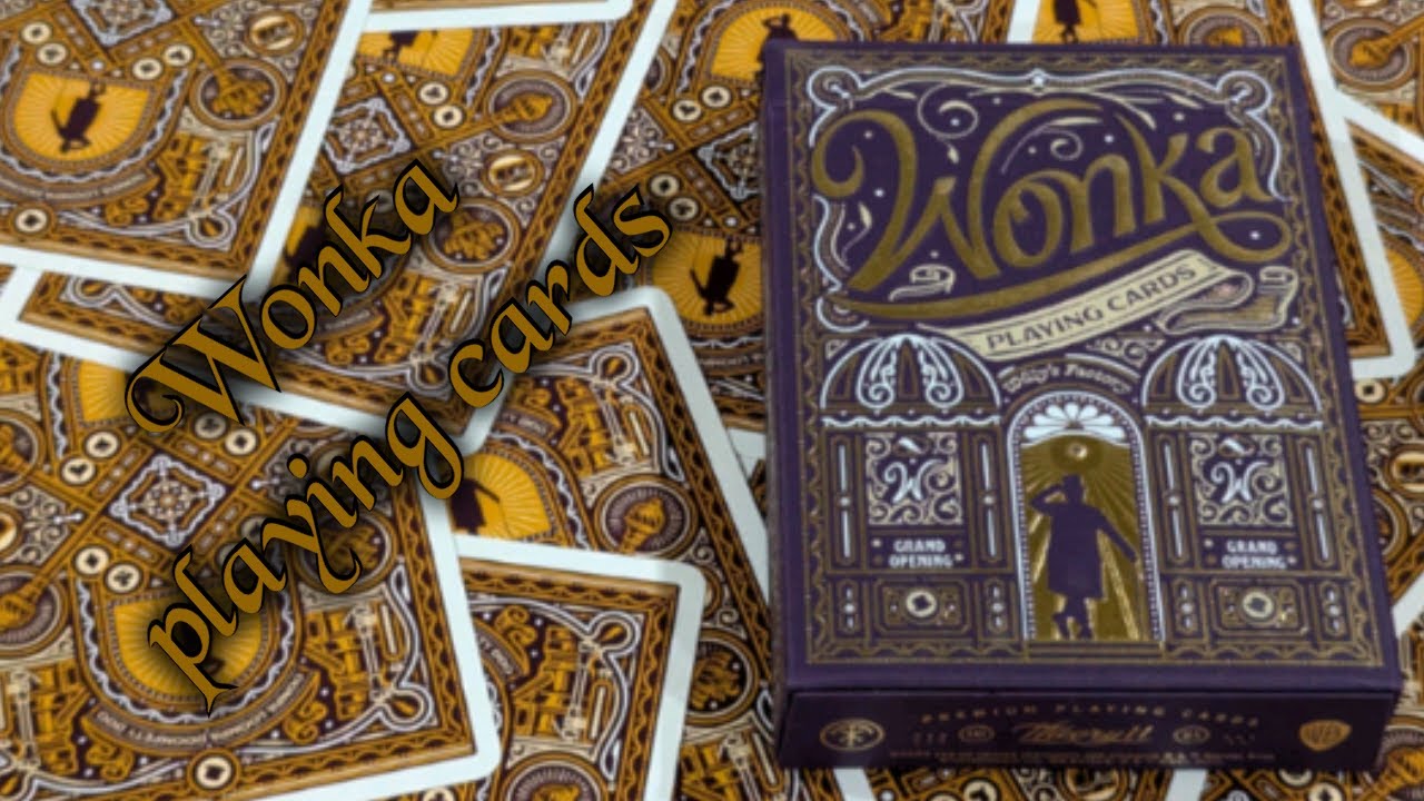 Daily deck review day 393 - Wonka playing cards by Theory11
