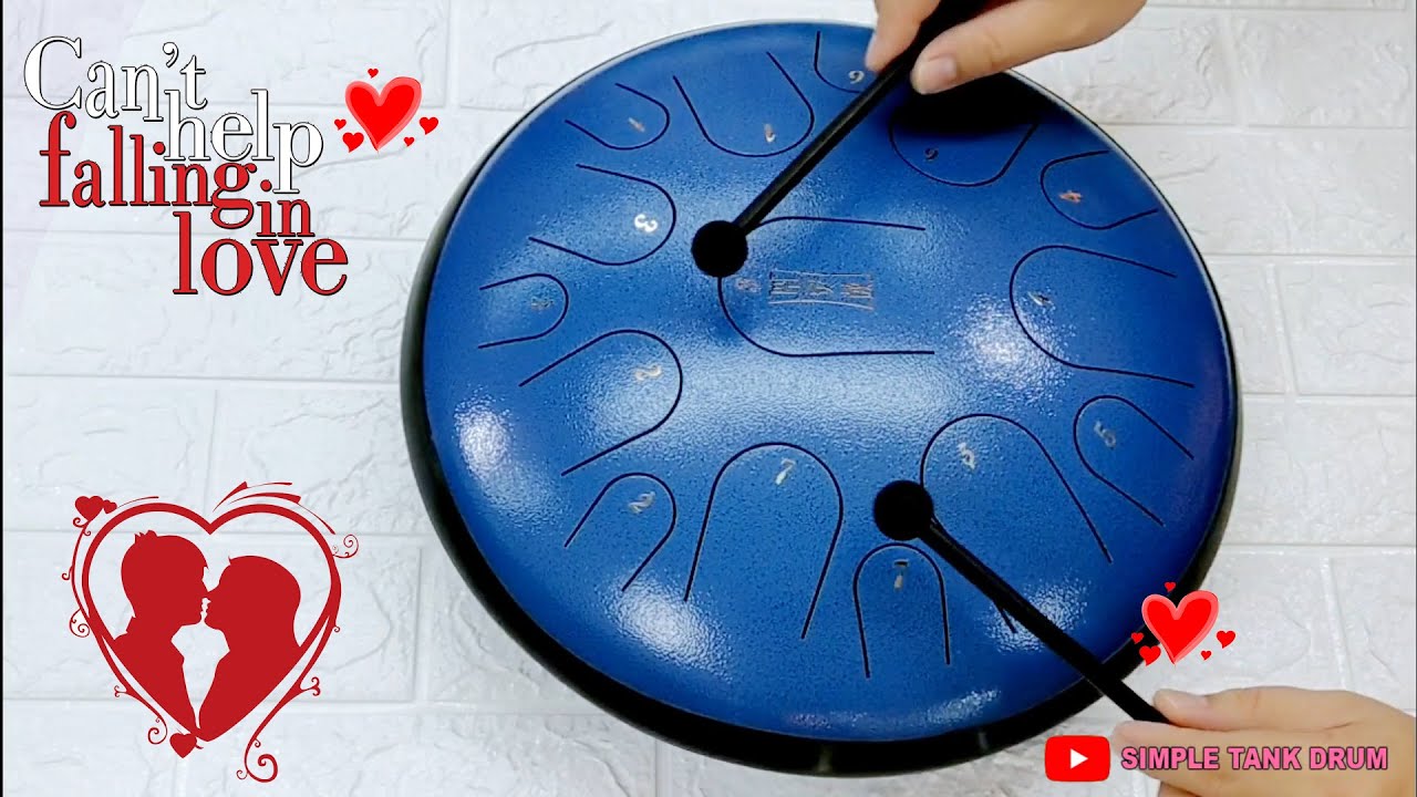 Can't Help Falling In Love - Simple Tank Drum Cover with Tabs (E-book Vol.1)