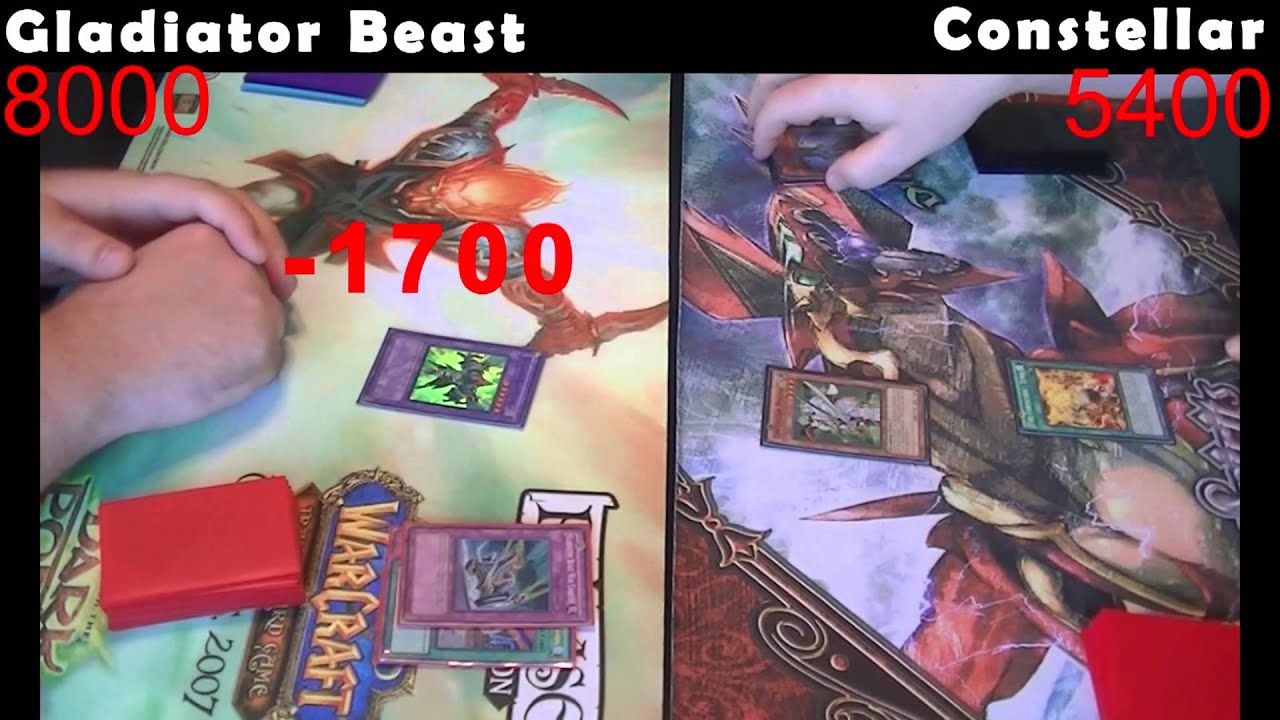 Yugioh Duel: Constellar vs Gladiator Beast - Round 2
