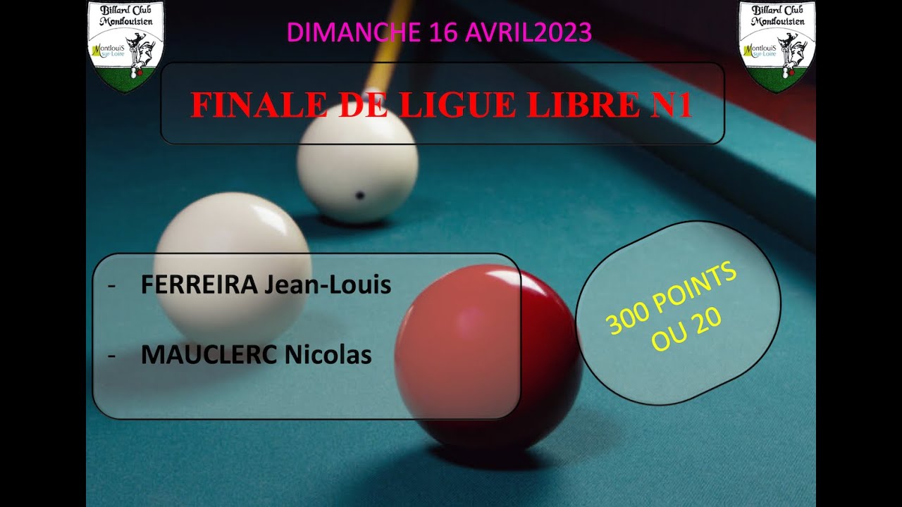 Finale de Ligue Libre N1 2023 Ferreira Mauclerc