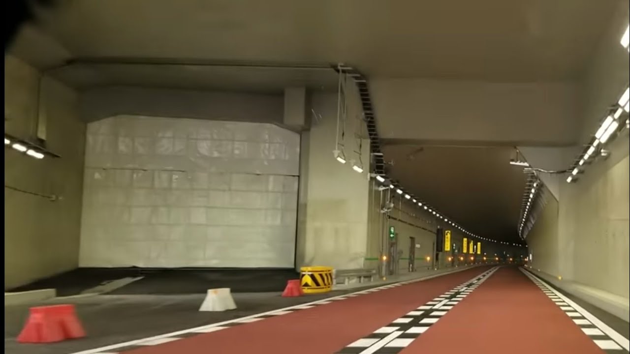 【#千葉外環】開通直後の京葉JCT千葉→三郷　（E14京葉道路上り→京葉JCT・Aランプ→C3東京外環自動車道内回り）走行動画