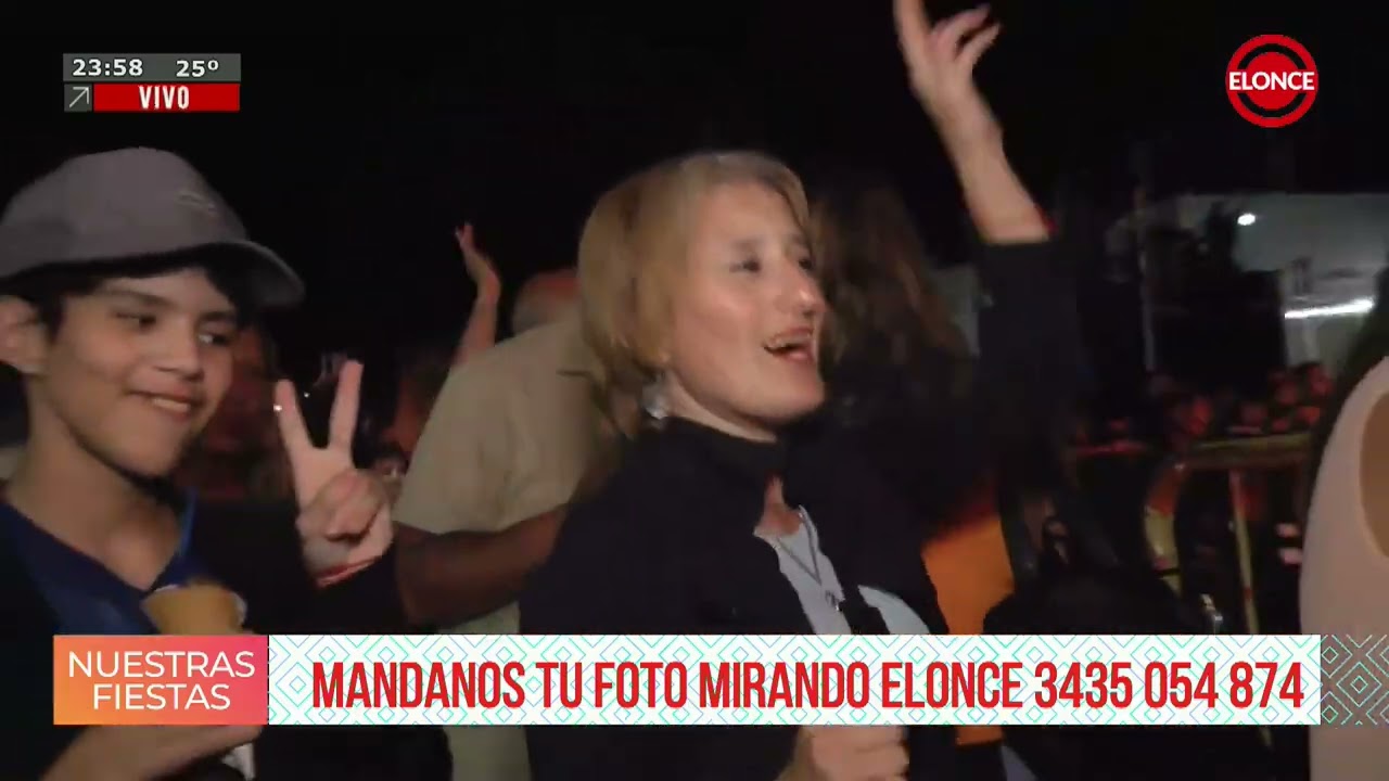 Fiesta de la Artesania en Colon - nota con el publico
