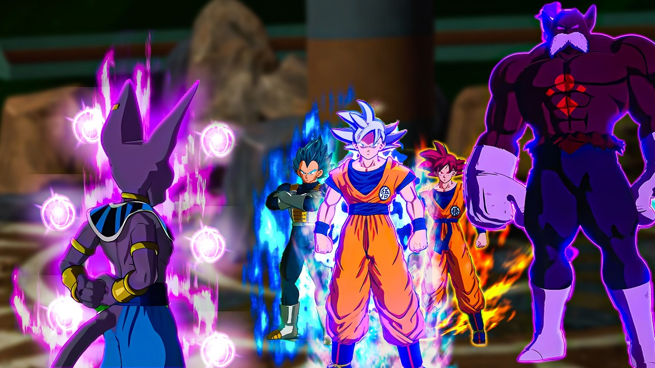 SOLO Beerus VS Ranked CHEESERS In Dragon Ball Sparking Zero!