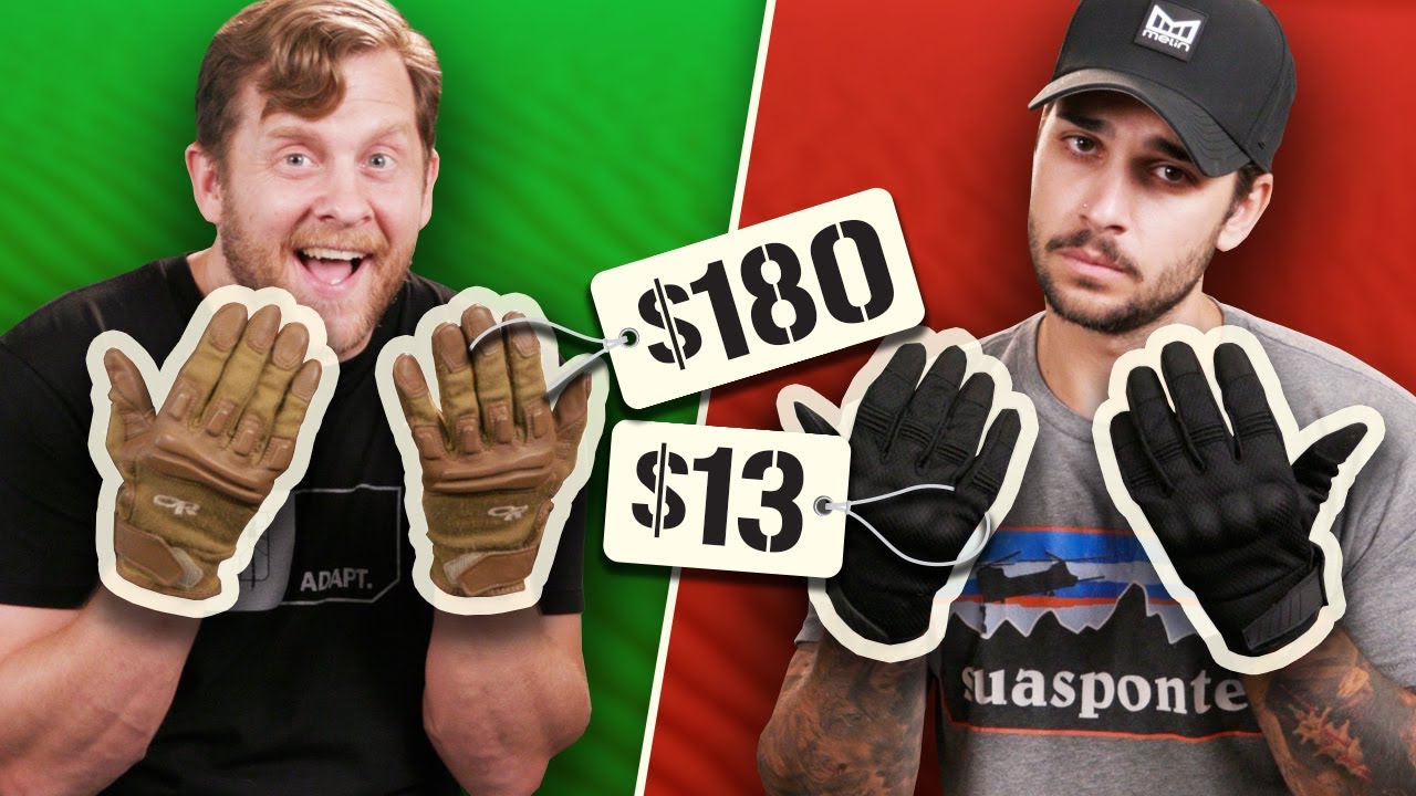 Veterans Test CHEAP Vs. EXPENSIVE Tactical Gloves