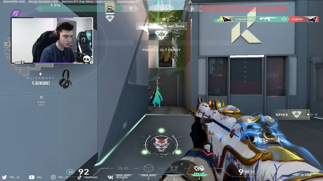 CYPHER ON SPLIT! MVP! 28+ KILLS! LIQUID NATS PRO CYPHER VALORANT RANKED GAMEPLAY