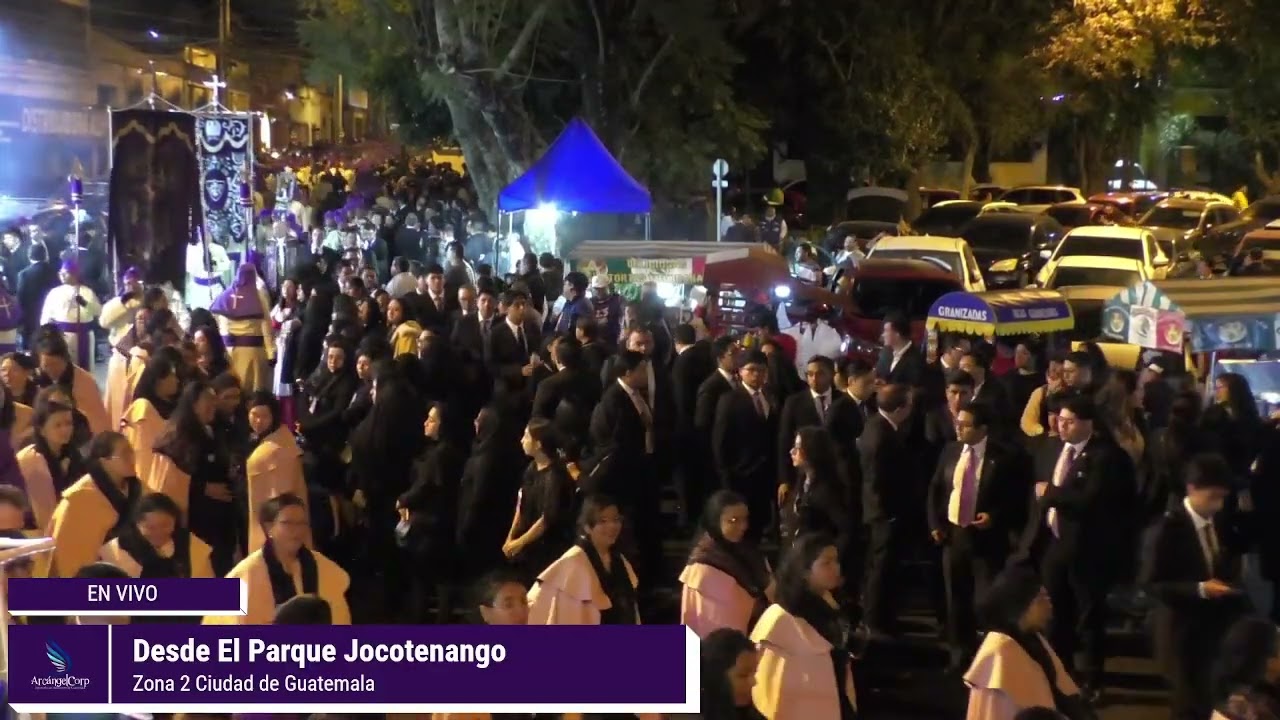 Paso de Jesús Nazareno del Consuelo por El Parque Jocotenango