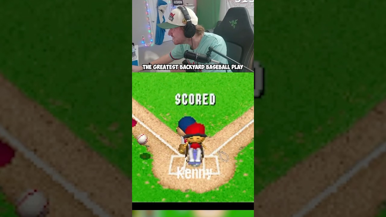 THE GREATEST BACKYARD BASEBALL PLAY