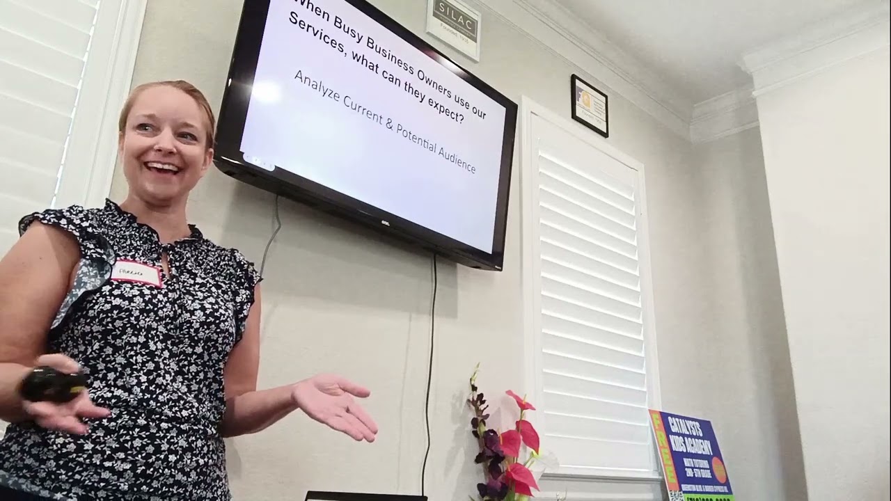 COME mtg - Business Spotlight, Alecia Stringer 09232025