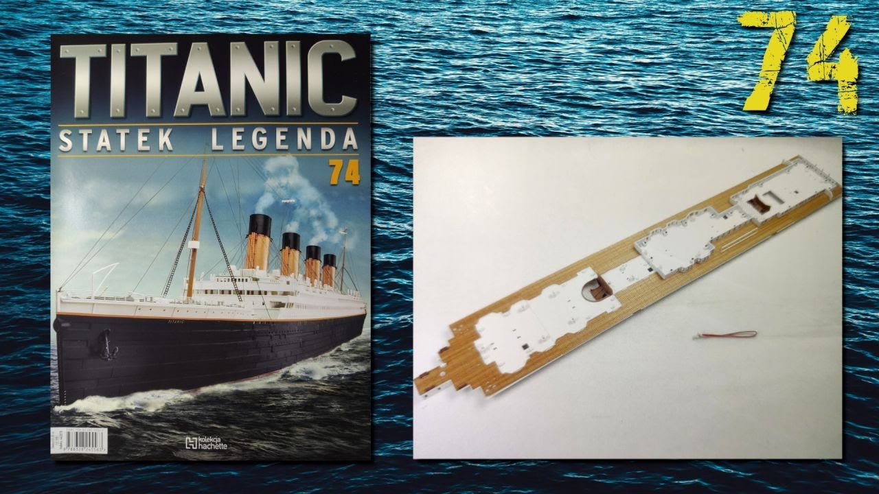 Titanic 1/200 model Hachette - salon 1 klasy - 74