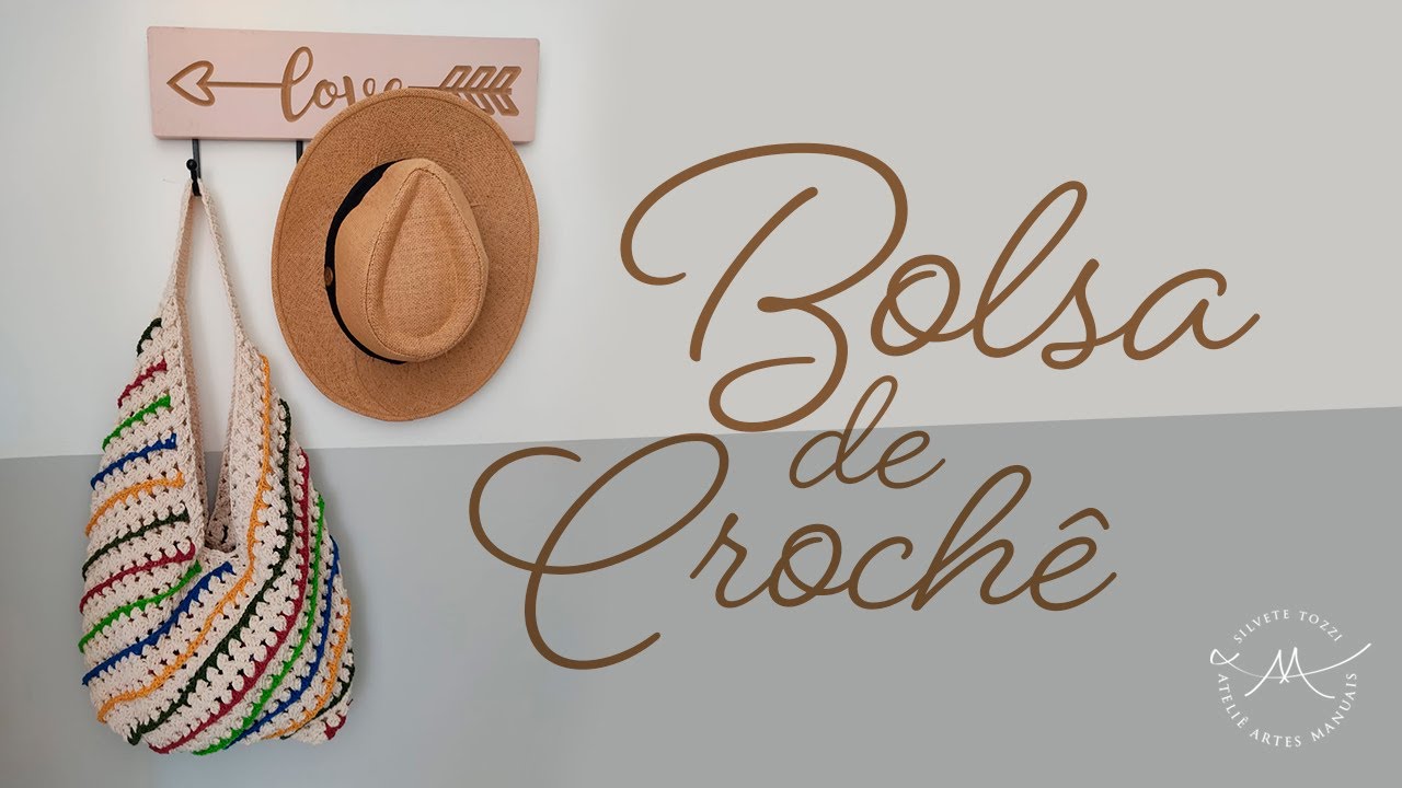 Tutorial para iniciantes - Bolsa Crochê modelo Zara (CORRIGIDO)