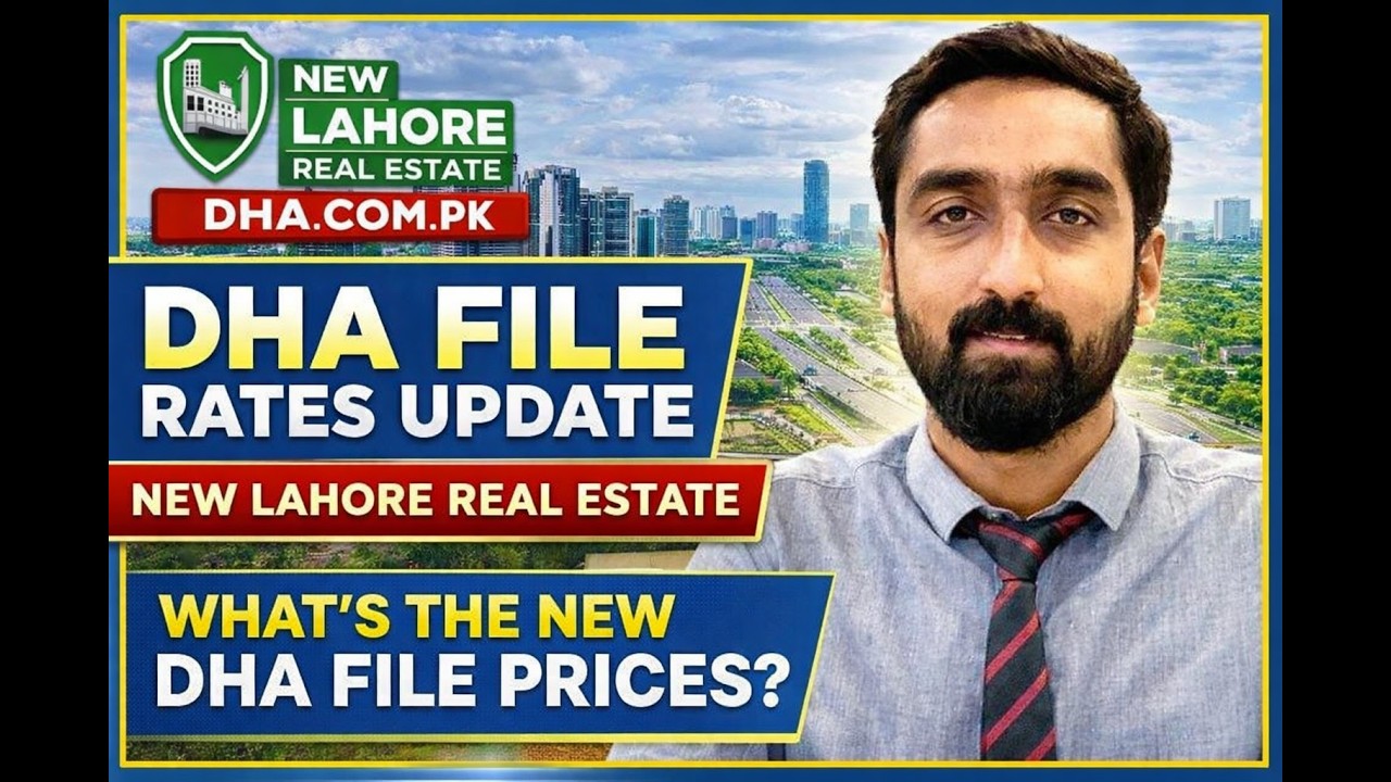 DHA Lahore File Rates Update 2026 | Latest Prices Today 📈