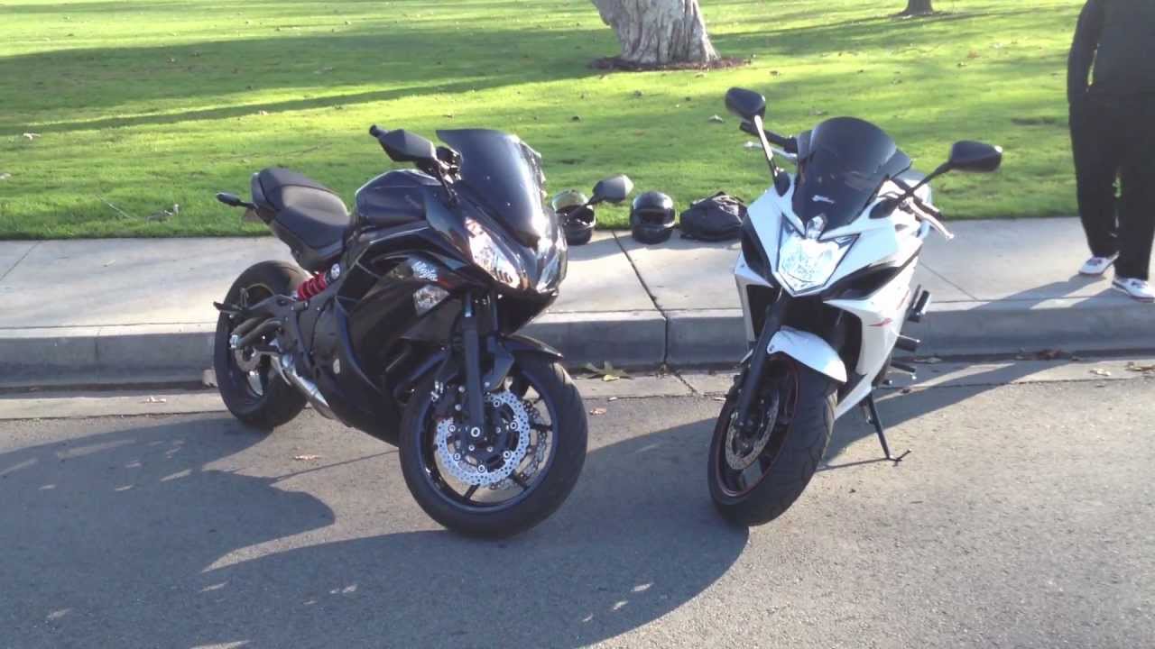 fz6r vs ninja 650r comparison