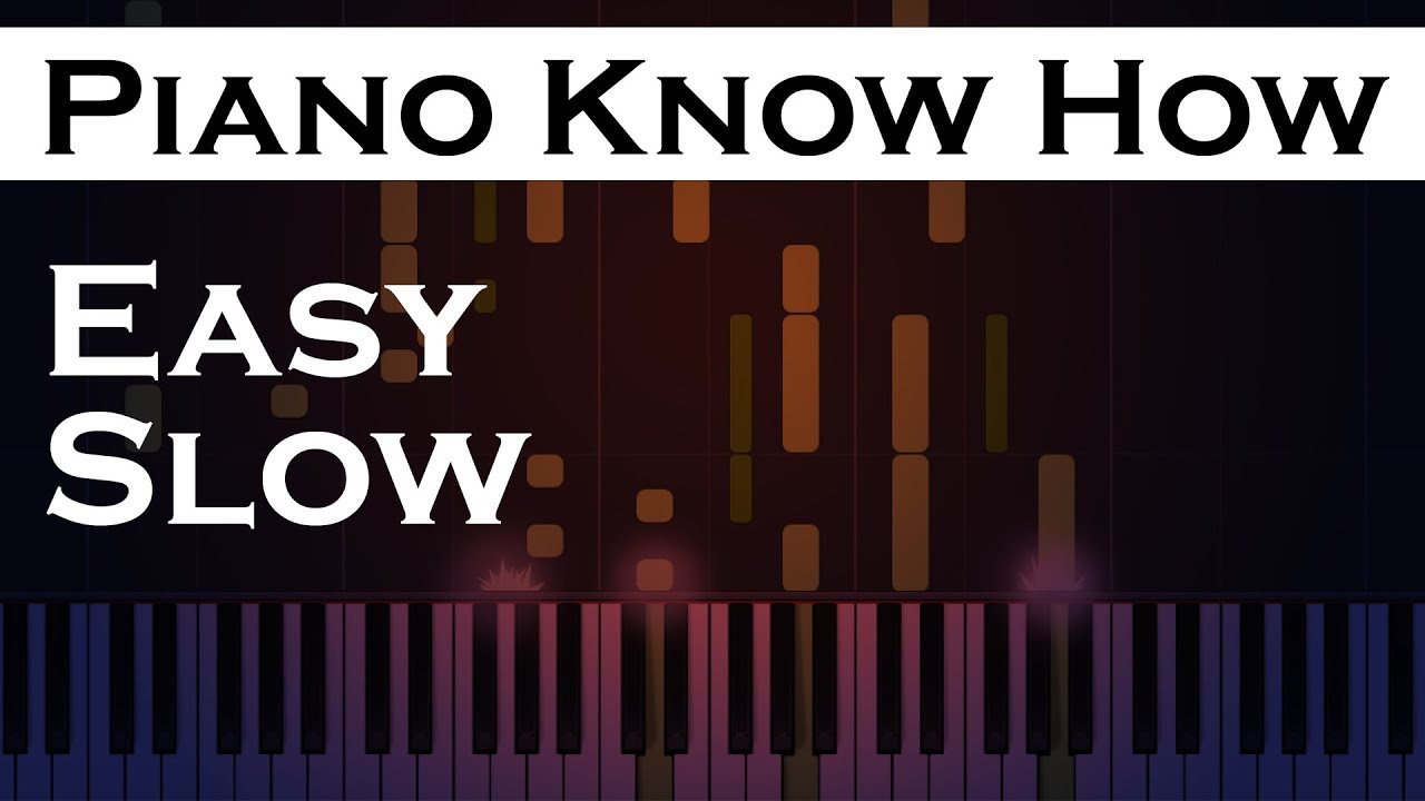 Cheap Thrills - Sia - Easy  SLOW Piano Tutorial