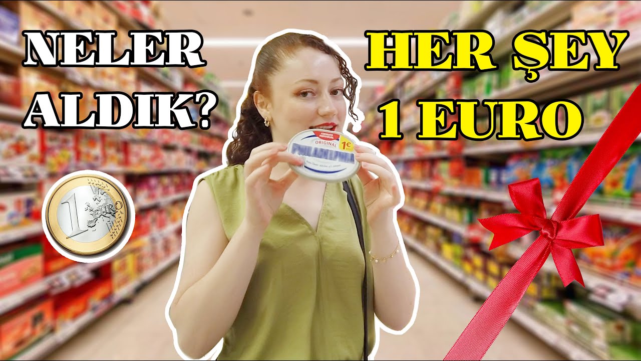 💶 1 Euro'ya Neler Aldık | İspanya Market Fiyatları 🇪🇸
