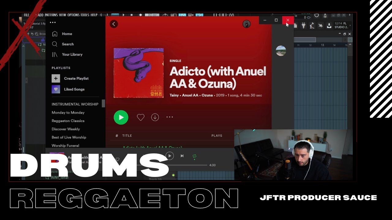The Secret to make REAL REGGAETON DRUMS! EL DEMBOW
