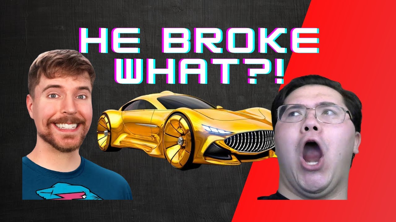 Reacting To MrBeast $100,000,000 car Video! (ft. @X75Productions )