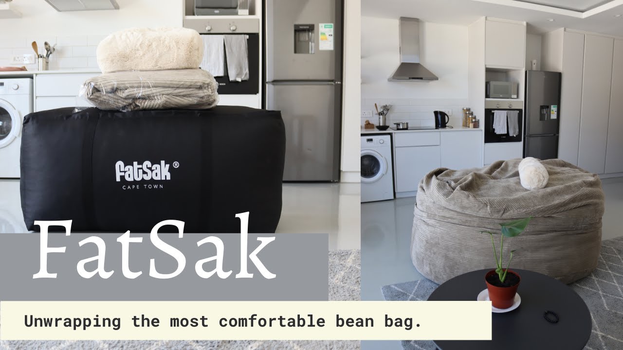 FatSak Bean Bag Unboxing | 33 Kg of Upcycled, Shredded, Memory Foam Flakes | Pure Comfort | Vetsak