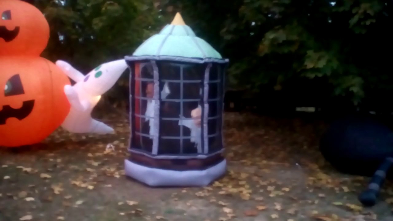 last look of my 2016 halloween inflatables display