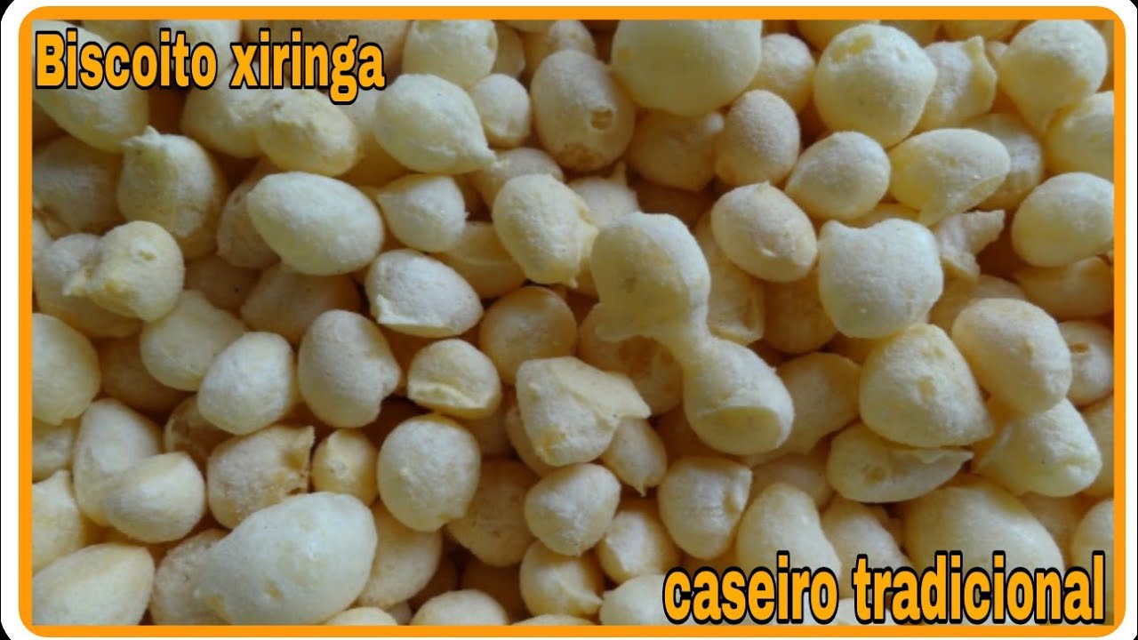 BISCOITO XIRINGA DE POLVILHO TRADICIONAL / XIRINGA CROCANTE / TAPIOCA DE CONDEÚBA-BA.