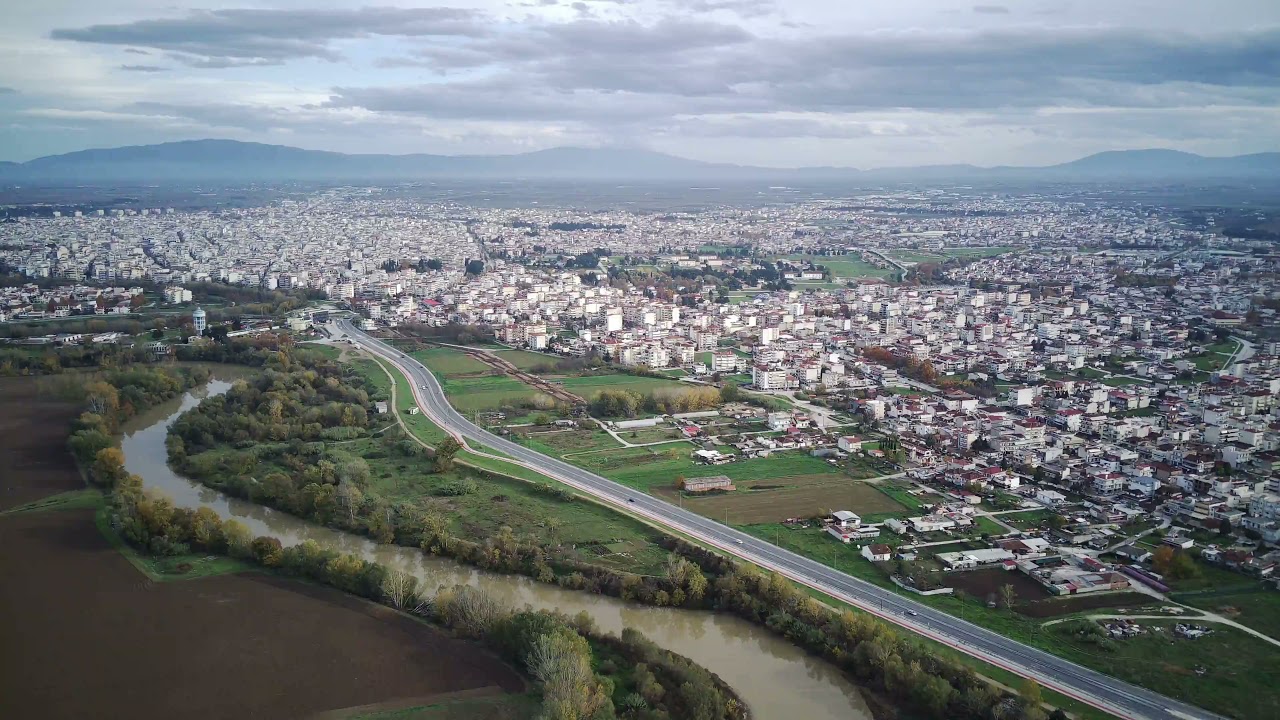 Η Λάρισα από ψηλά
