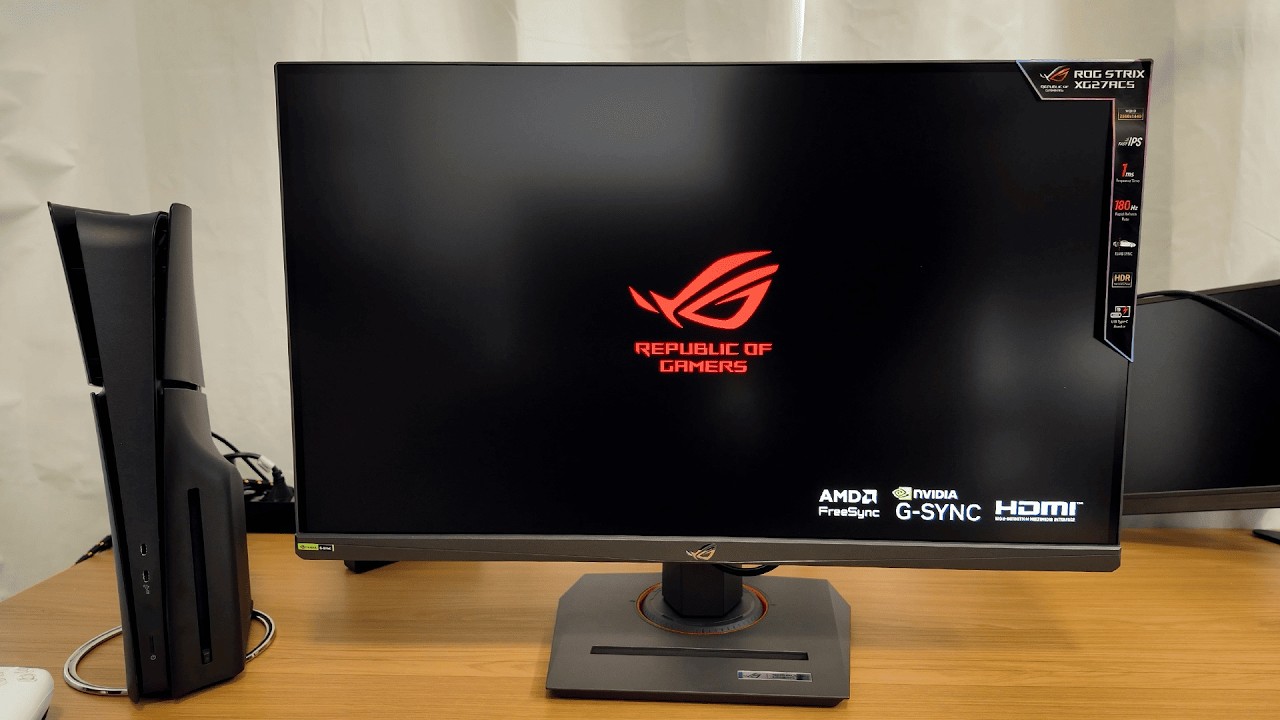 COMPREI O MONITOR DOS SONHOS! ASUS ROG STRIX XG27ACS 180Hz QHD 🤯
